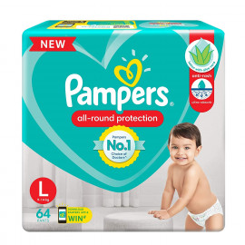 PAMPERS LARGE 9-14 KG DIAPERS 5PAD